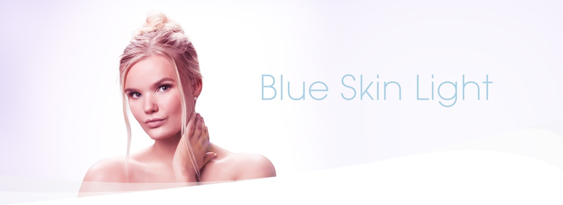 Dr. Muller header Blue Skin Light research