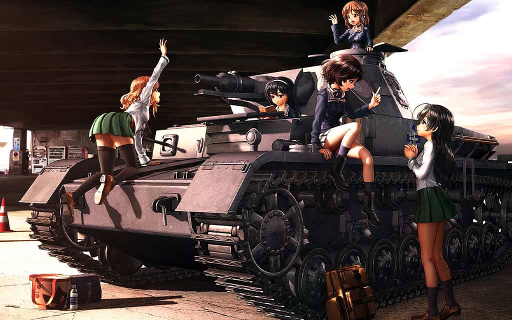 English Dubbed Anime Lovers 1024x640 girls und panzer