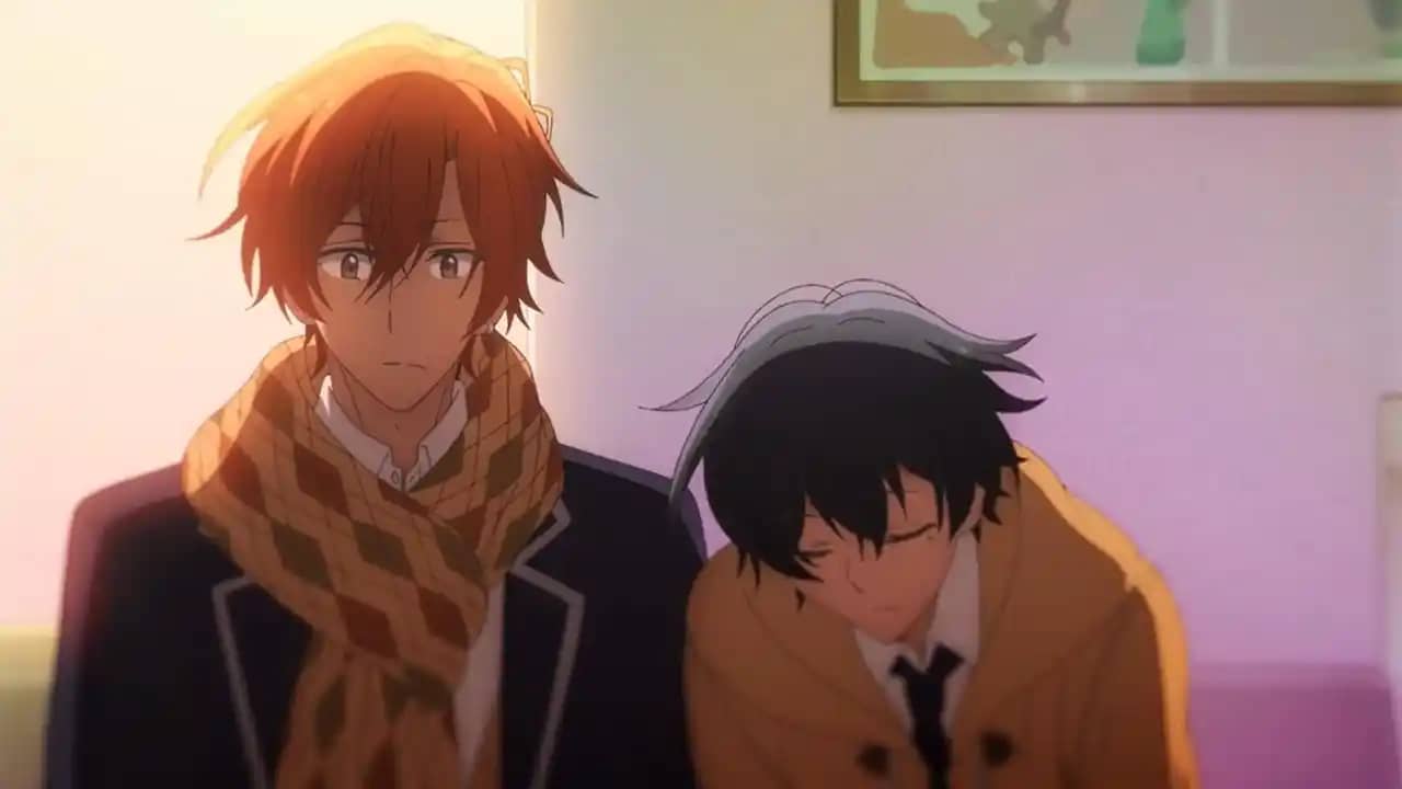 English dubbed back to school anime Sasaki and Miyano