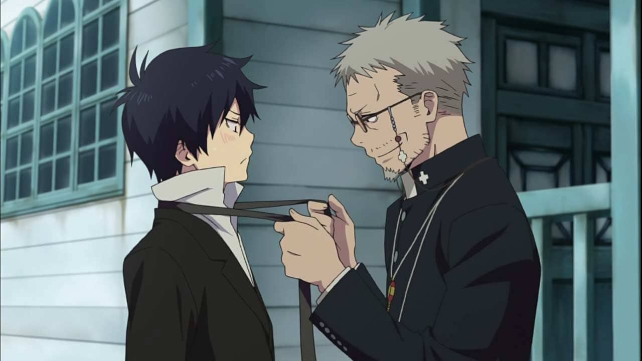best anime fathers shiro fujimoto blue exorcist