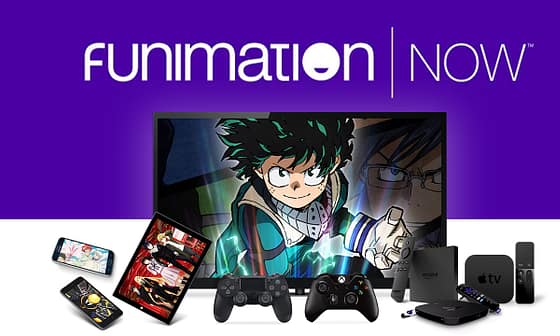 Funimation Hub for English Dubbed Anime