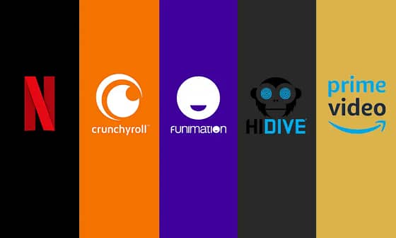 English dubbed anime streaming services