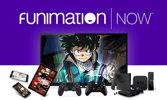 Funimation Hub for English Dubbed Anime