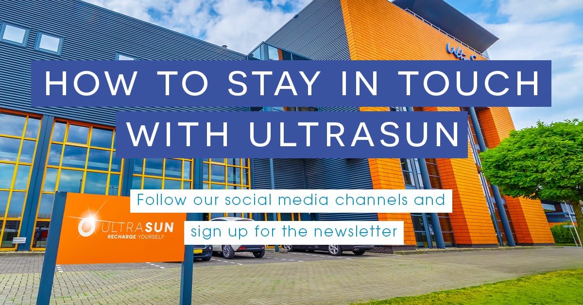 how to stay in touch with ultrasun social media thumbnail