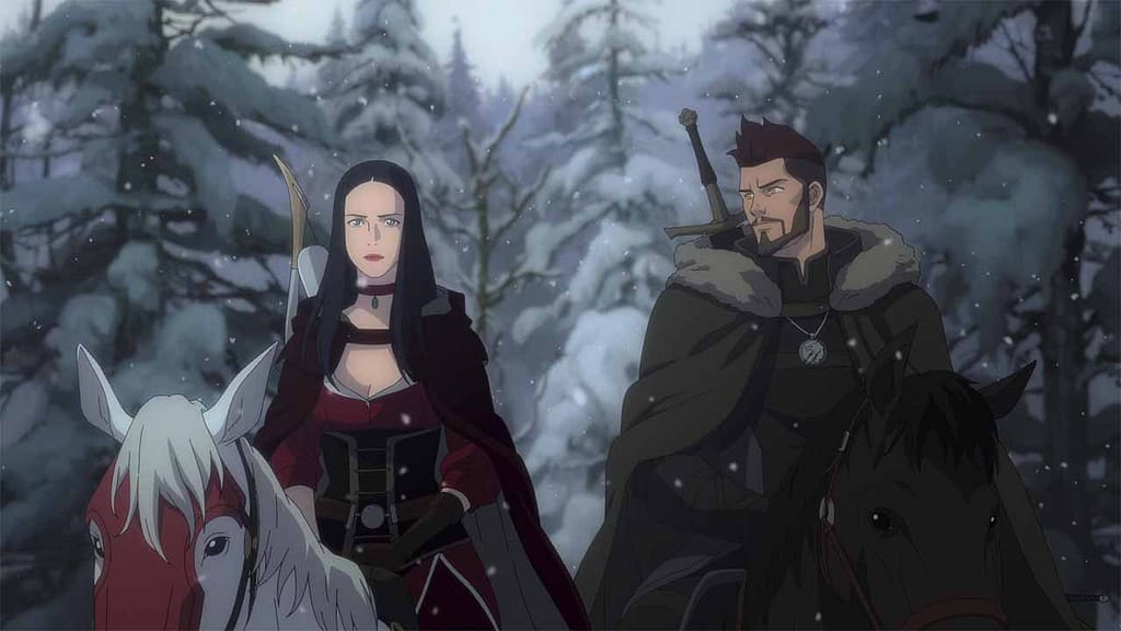 The Witcher Nightmare of the Wolf English dubbed Korean anime