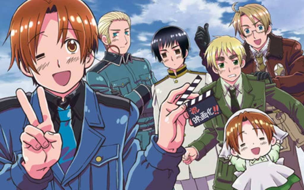 English Dubbed Anime Lovers banned anime Hetalia Axis Powers