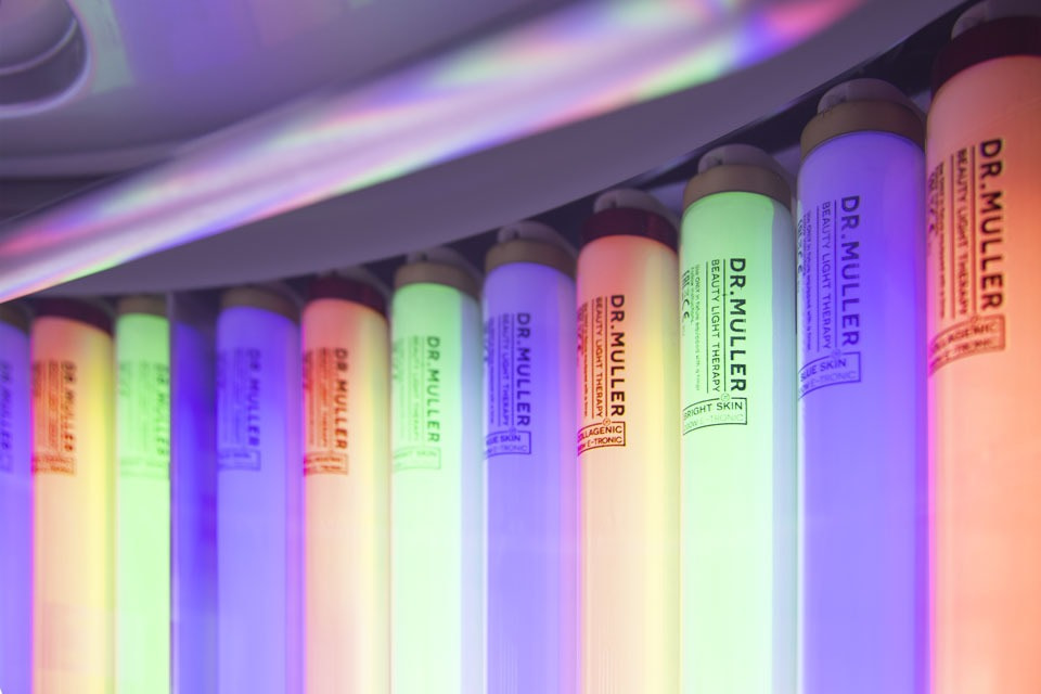 Dr. Muller Beauty Light Therapy lamps