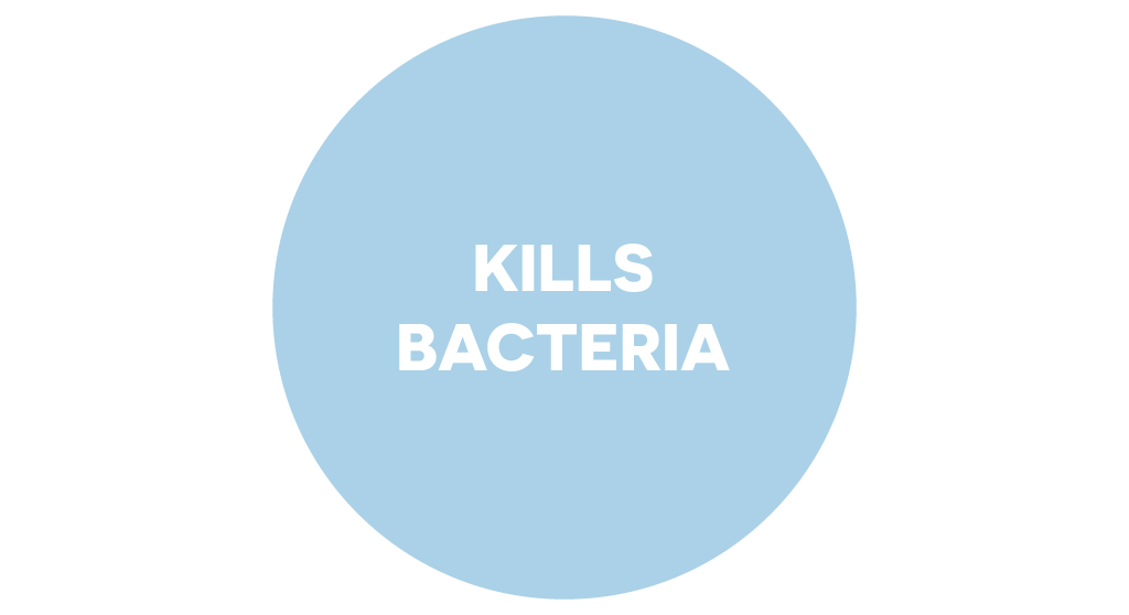 Dr. Muller kills bacteria