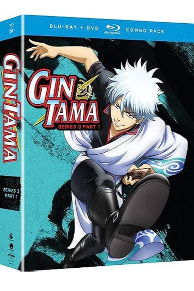 Gintama Series 3 Part 1 Blu ray and DVD