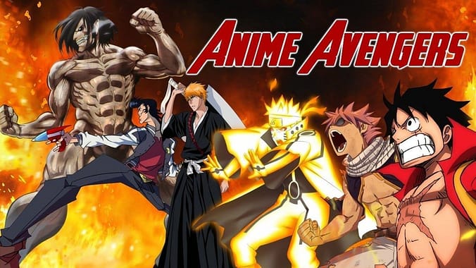 anime-avengers_attack_on_titan_lupin_bleach_naruto_one_piece